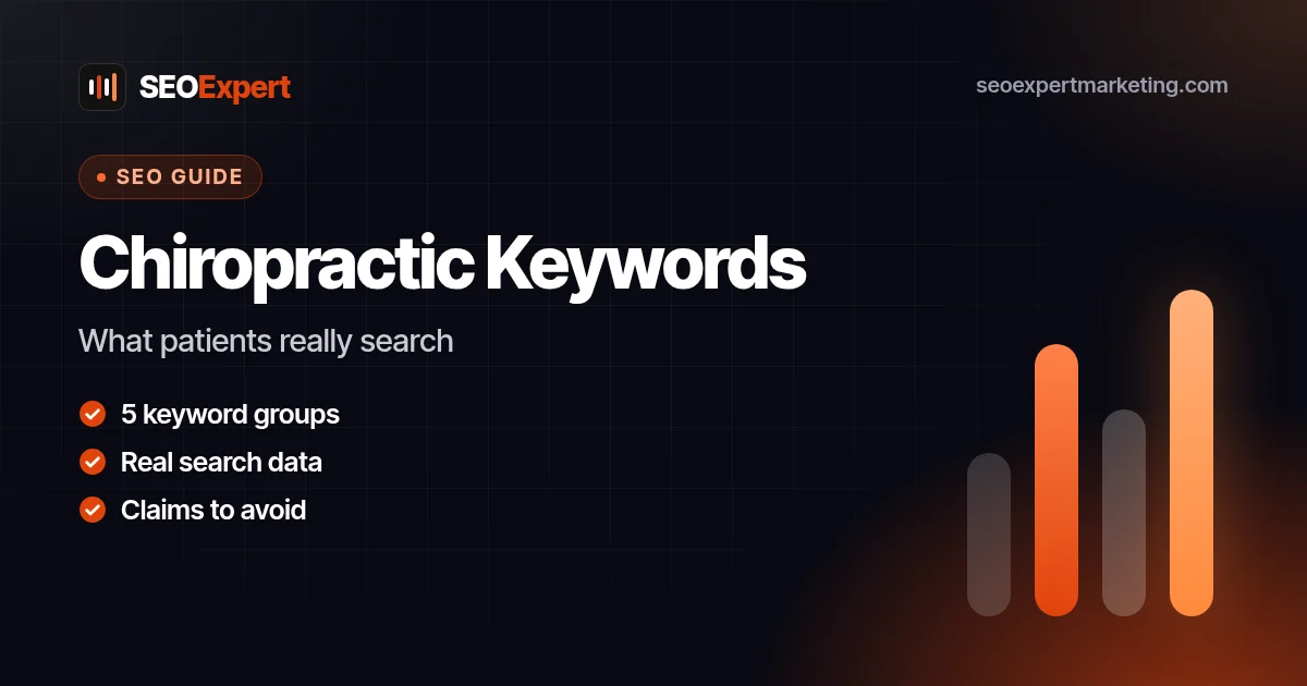 Chiropractic Keywords: What Patients Really Search: What patients really search