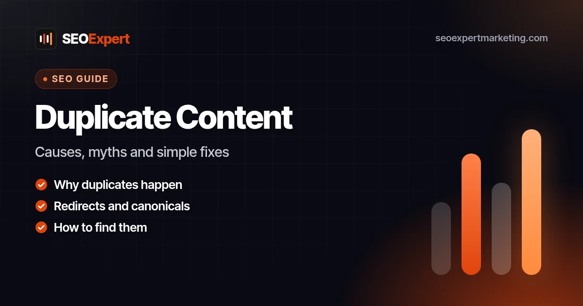 Duplicate Content: Causes, Myths and Simple Fixes: Causes, myths and simple fixes
