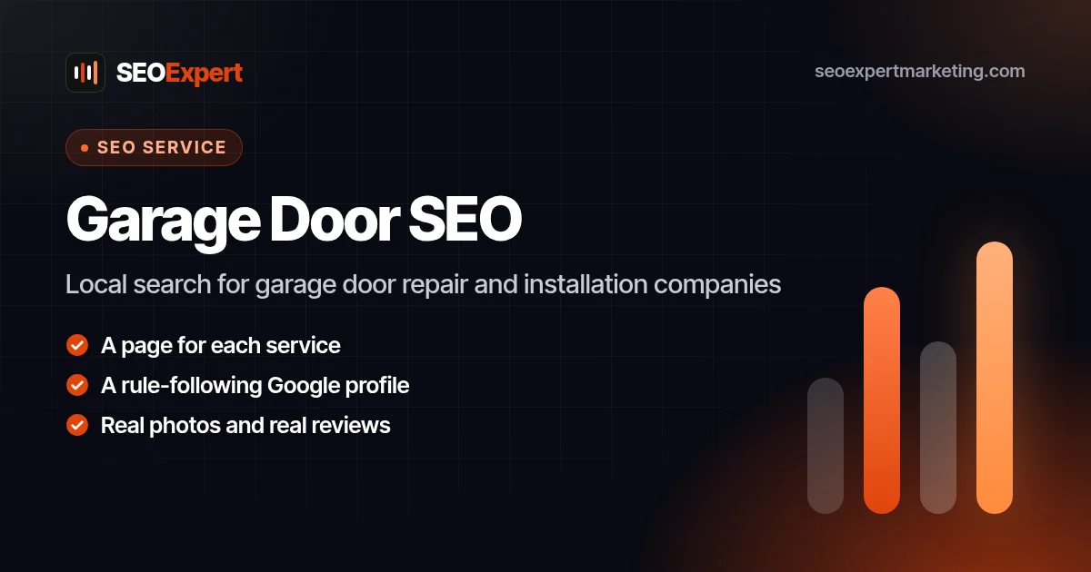 Garage Door SEO for Repair and Installation Companies: Local search for garage door repair and installation companies