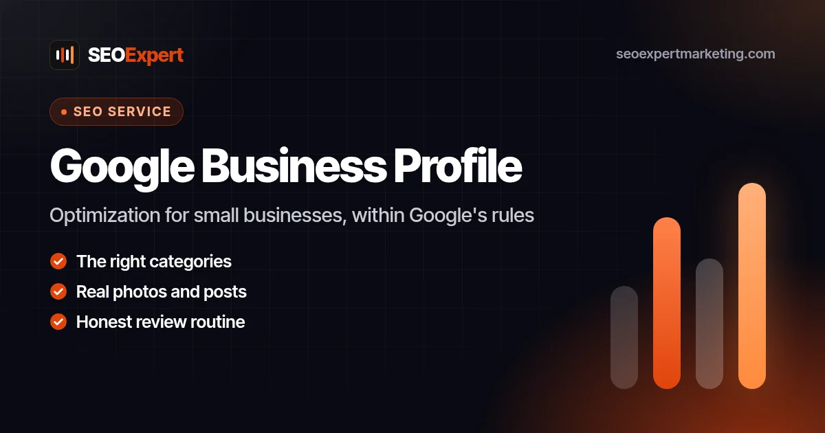 Google Business Profile Optimization for Small Businesses: Optimization for small businesses, within Google's rules