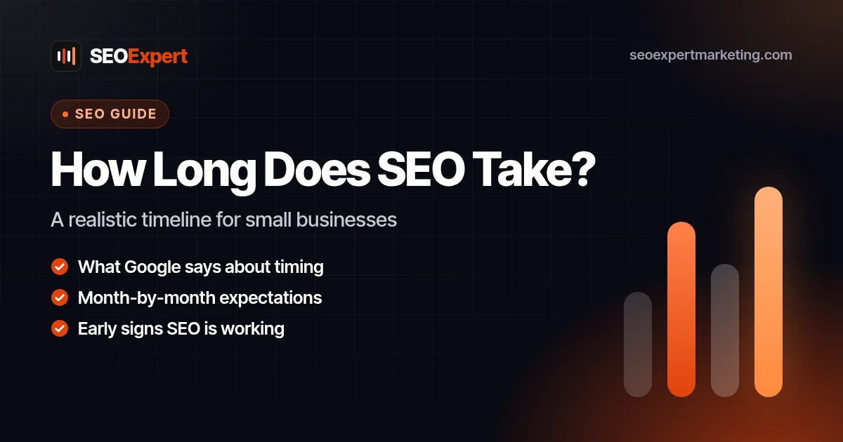 How Long Does SEO Take? A Realistic Timeline for Small Businesses: A realistic timeline for small businesses