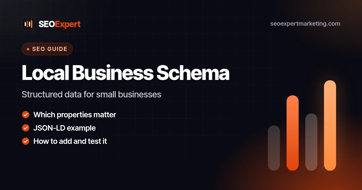 Local Business Schema: What It Is and How to Add It: Structured data for small businesses