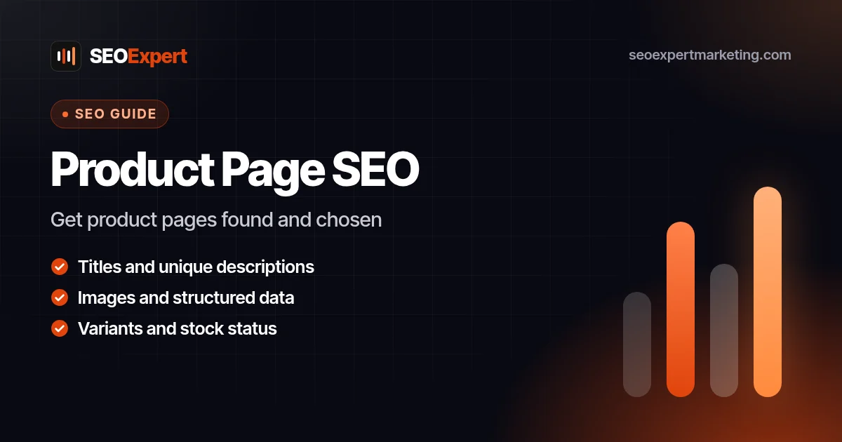 Product Page SEO: How to Get Product Pages Found and Chosen: Get product pages found and chosen