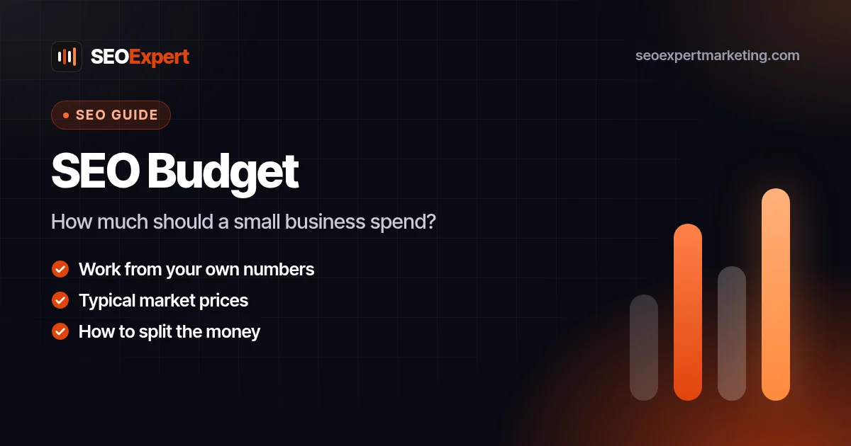 SEO Budget: How Much Should a Small Business Spend on SEO?: How much should a small business spend?